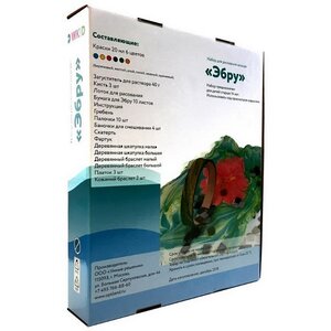 Набор для рисования на воде Эбру - Мастер 6 цветов Mimi (Мими) фото 4