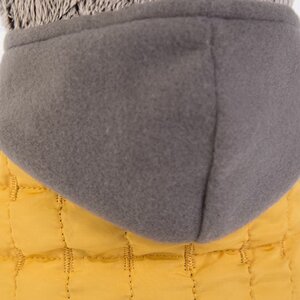 Мягкая игрушка Кот Басик в желтой жилетке с серым капюшоном 19 см Budi Basa фото 4