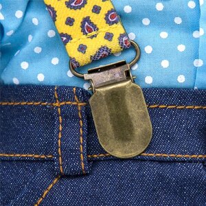 Мягкая игрушка Кот Басик в джинсах с подтяжками 22 см Budi Basa фото 5
