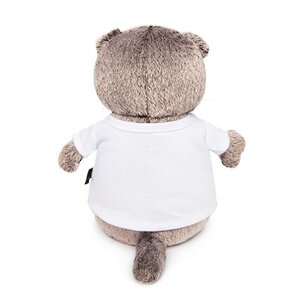 Мягкая игрушка Кот Басик в футболке с принтом Россия 25 см Budi Basa фото 3