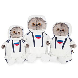 Мягкая игрушка Кот Басик в костюме космонавта 22 см Budi Basa фото 5