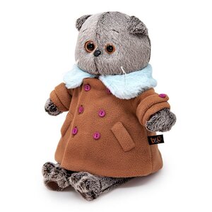 Мягкая игрушка Кот Басик в флисовом пальто 22 см Budi Basa фото 2