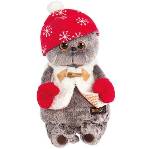Мягкая игрушка Кот Басик в варежках