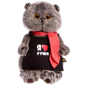 Мягкая игрушка Кот Басик суши-шеф 25 см Budi Basa (Буди Баса) фото 1