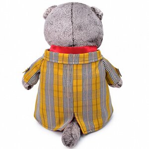 Мягкая игрушка Кот Басик в двубортном плаще 30 см Budi Basa фото 3