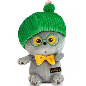 Мягкая игрушка Кот Басик - Ботаник 16 см, коллекция Эмоции