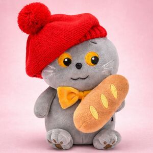 Мягкая игрушка Кот Басик - Бонжур 16 см, коллекция Эмоции