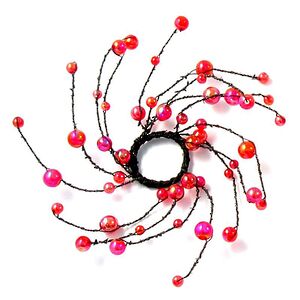 Украшение для свечи Ashberry 10 см, красный Swerox фото 4