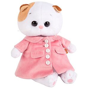 Мягкая игрушка Кошечка Лили Baby в розовом пальто 20 см