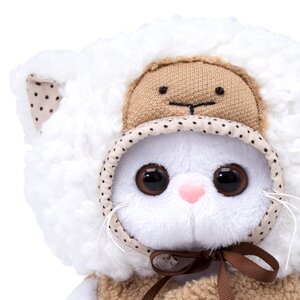 Мягкая игрушка Кошечка Лили Baby в костюме овечки 20 см Budi Basa фото 3