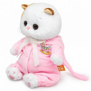Мягкая игрушка Кошечка Лили Baby в спальном комбинезоне 20 см Budi Basa фото 3