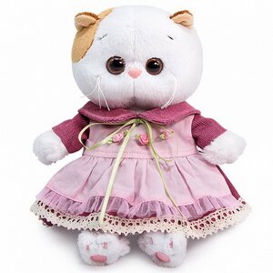 Мягкая игрушка Кошечка Лили Baby в платье с передником 20 см Budi Basa (Буди Баса) фото 1