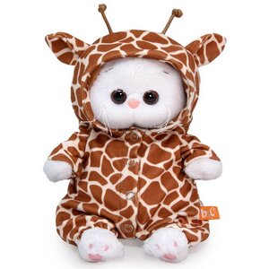 Мягкая игрушка Кошечка Лили Baby в комбинезоне Жираф 20 см