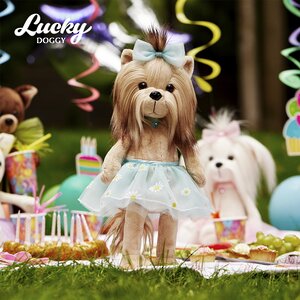Мягкая игрушка Собака Lucky Yoyo: Ромашка 25 см Orange Toys фото 2