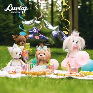 Мягкая игрушка Собака Lucky Mimi: Розочка 25 см Orange Toys фото 10