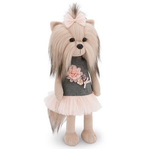 Мягкая игрушка на каркасе Собака Lucky Yoyo: Чайная роза 25 см