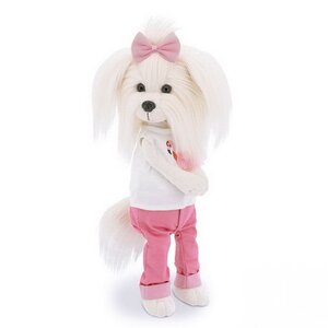 Мягкая игрушка Собака Lucky Mimi: Цвет настроения Фламинго 25 см Orange Toys фото 4