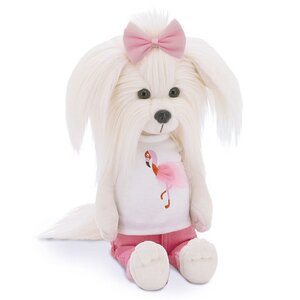 Мягкая игрушка Собака Lucky Mimi: Цвет настроения Фламинго 25 см Orange Toys фото 2