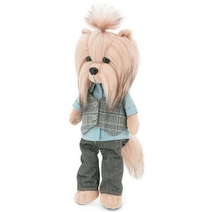 Мягкая игрушка на каркасе Собака Lucky Andy: Хипстер 25 см