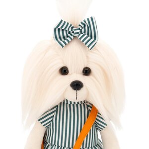 Мягкая игрушка на каркасе Собака Lucky Mimi: Полосатое настроение 25 см Orange Toys фото 2