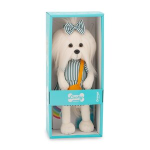 Мягкая игрушка на каркасе Собака Lucky Mimi: Полосатое настроение 25 см Orange Toys фото 6