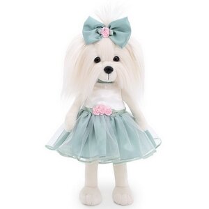 Мягкая игрушка на каркасе Собака Lucky Mimi: Розовый бутон 25 см
