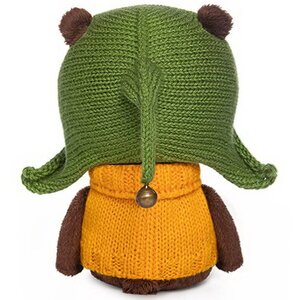 Мягкая игрушка Медведь Федот в шапочке и свитере 15 см коллекция Лесята Budi Basa фото 3