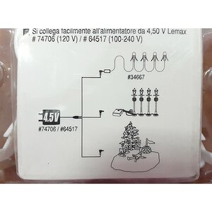 Адаптер питания на 3 выхода, 4.5V, белый, 5*7*3 см Lemax фото 2