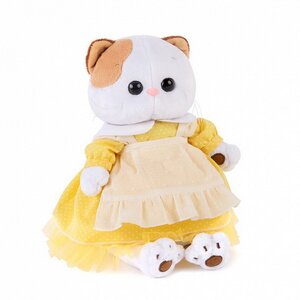 Мягкая игрушка Кошечка Лили в желтом платье с передником 27 см Budi Basa фото 3