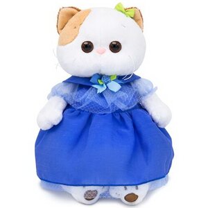 Мягкая игрушка Кошечка Лили в синем платье 27 см Budi Basa фото 1