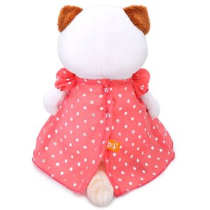Мягкая игрушка Кошечка Лили в платье в горошек 24 см Budi Basa фото 5