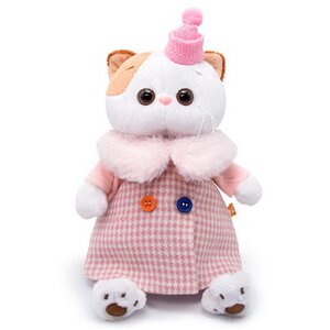 Мягкая игрушка Кошечка Лили в комбинированном пальто 24 см Budi Basa фото 1