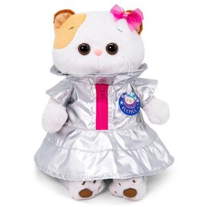 Мягкая игрушка Кошечка Лили в платье Космос 27 см