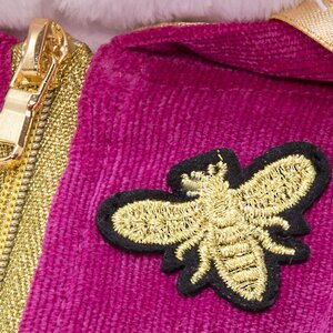 Мягкая игрушка Кошечка Лили в куртке с пчелкой 27 см Budi Basa фото 3