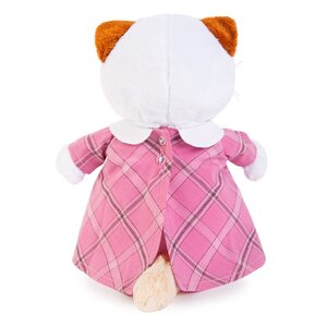 Мягкая игрушка Кошечка Лили в розовом платье с серой сумочкой 27 см Budi Basa фото 3