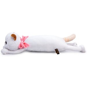 Мягкая игрушка-подушка Кошечка Лили с розовым бантиком 40 см Budi Basa фото 2