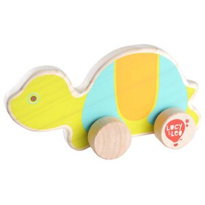 Каталка Черепаха, 20 см, дерево Lucy and Leo фото 1