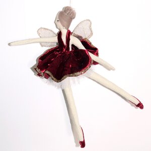 Кукла на елку Фея - Балерина Джорджина 24 см, подвеска Due Esse Christmas фото 2