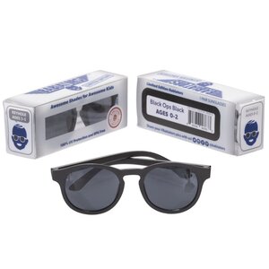 Детские солнцезащитные очки Babiators Original Keyhole Секретная операция, 3-5 лет, черные Babiators фото 4