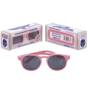 Детские солнцезащитные очки Babiators Original Keyhole Чудесненький арбуз, 0-2 лет, розовые Babiators фото 4