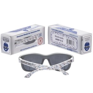 Детские солнцезащитные очки Babiators Printed Navigator Акулистически! 0-2 лет Babiators фото 4