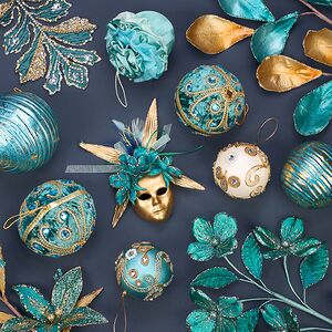 Винтажный елочный шар Monte Argentario 11 см Winter Deco фото 3