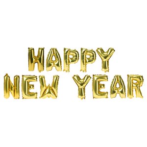 Надувная новогодняя растяжка Happy New Year