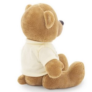 Мягкая игрушка Медведь Топтыжкин коричневый 17 см в футболке со звездой, Orange Exclusive Orange Toys фото 4