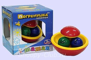 Погремушка "Неваляшка" MAMAN (Маман) фото 1