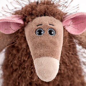 Мягкая игрушка-брелок Крыса Бо Мохнатая Радость 13 см Budi Basa (Буди Баса) фото 4