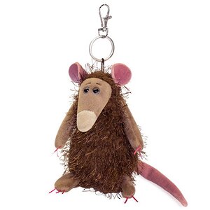 Мягкая игрушка-брелок Крыса Бо Мохнатая Радость 13 см Budi Basa (Буди Баса) фото 2