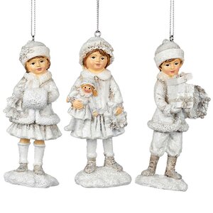 Елочная игрушка Девочка Абигейл на прогулке - Merry Little Christmas 12 см, подвеска Goodwill фото 2