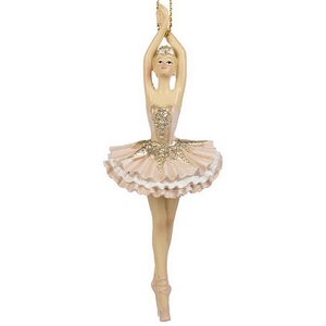Елочная игрушка Балерина Чарманди - Утонченное Па 12 см, подвеска