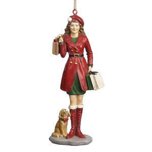Елочная игрушка Леди Маргарет - Christmas Shopping 13 см, подвеска Goodwill фото 1